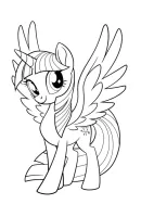 My little pony kleurplaat 23